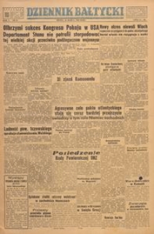 Dziennik Bałtycki, 1949, nr 88
