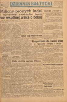 Dziennik Bałtycki, 1949, nr 109