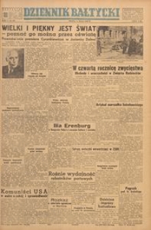 Dziennik Bałtycki, 1949, nr 128