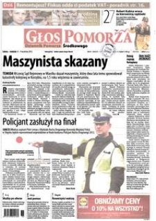 Głos Pomorza, 2012, wrzesień, nr 210