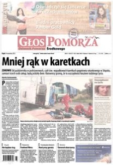 Głos Pomorza, 2012, wrzesień, nr 215