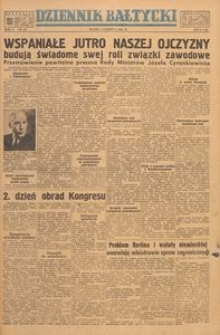 Dziennik Bałtycki, 1949, nr 151