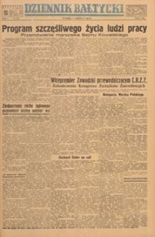 Dziennik Bałtycki, 1949, nr 154