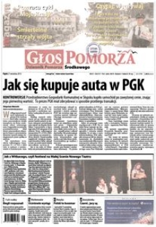 Głos Pomorza, 2012, wrzesień, nr 221