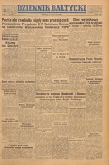 Dziennik Bałtycki, 1949, nr 189