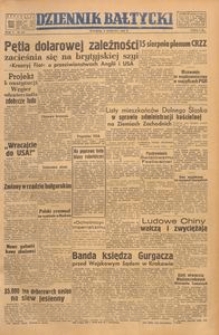 Dziennik Bałtycki, 1949, nr 217