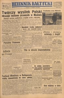 Dziennik Bałtycki, 1949, nr 229