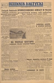 Dziennik Bałtycki, 1949, nr 234