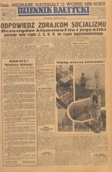 Dziennik Bałtycki, 1949, nr 240