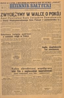 Dziennik Bałtycki, 1949, nr 259