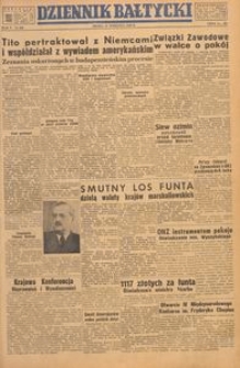 Dziennik Bałtycki, 1949, nr 260