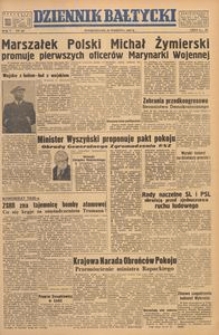 Dziennik Bałtycki, 1949, nr 265
