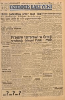 Dziennik Bałtycki, 1949, nr 269