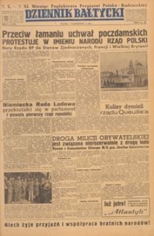 Dziennik Bałtycki, 1949, nr 276