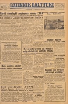 Dziennik Bałtycki, 1949, nr 286