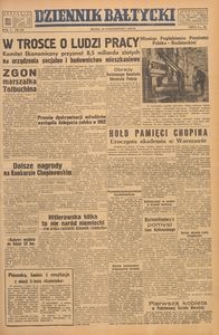 Dziennik Bałtycki, 1949, nr 288