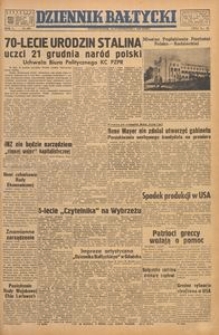 Dziennik Bałtycki, 1949, nr 293