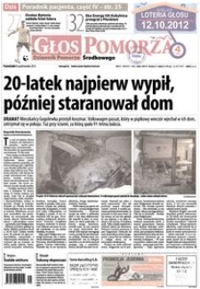Głos Pomorza, 2012, październik, nr 235