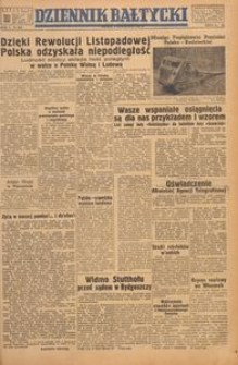 Dziennik Bałtycki, 1949, nr 302