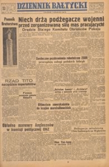 Dziennik Bałtycki, 1949, nr 303