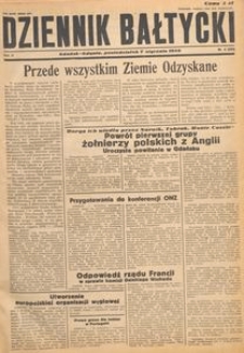 Dziennik Bałtycki, 1946, nr 6