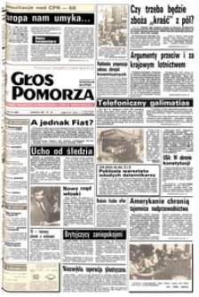 Głos Pomorza, 1987, lipiec, nr 175
