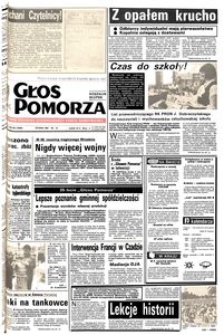 Głos Pomorza, 1987, wrzesień, nr 203