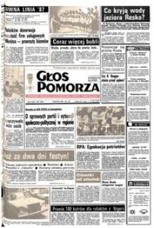 Głos Pomorza, 1987, wrzesień, nr 205