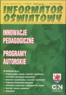 Informator Oświatowy, 2007, nr 1