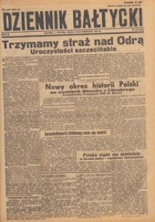 Dziennik Bałtycki, 1946, nr 106