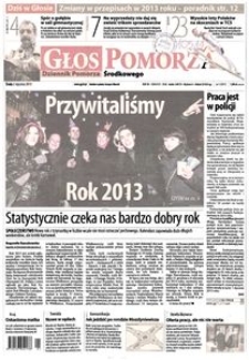 Głos Pomorza, 2013, styczeń, nr 1