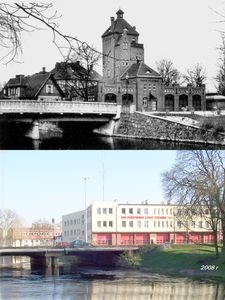 Dawny i wsp&oacute;łczesny Słupsk na fotografiach - por&oacute;wnanie