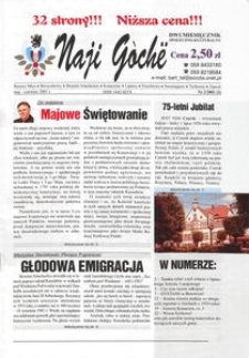 Naji Goch&euml; : dwumiesięcznik społeczno-kulturalny, 2001, nr 2