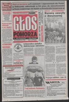 Głos Pomorza, 1992, styczeń, nr 11