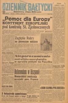 Dziennik Bałtycki 1947, nr 186