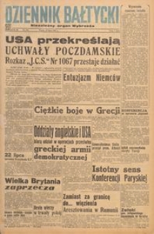 Dziennik Bałtycki 1947, nr 195