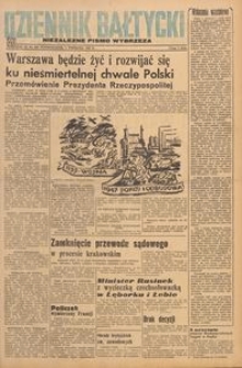 Dziennik Bałtycki 1947, nr 240