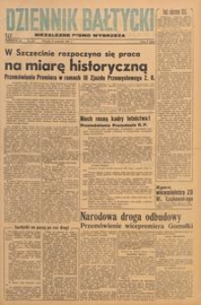Dziennik Bałtycki 1947, nr 248