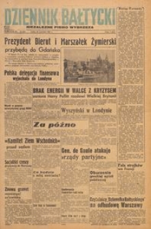 Dziennik Bałtycki 1947, nr 249