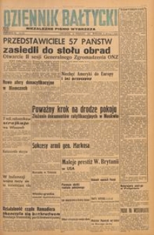 Dziennik Bałtycki 1947, nr 256 b