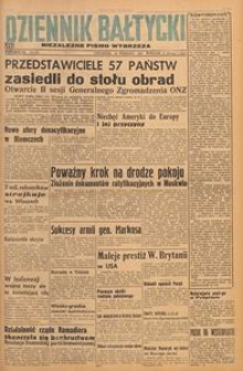 Dziennik Bałtycki 1947, nr 256 b