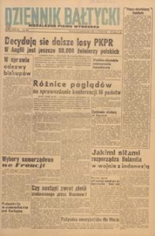 Dziennik Bałtycki 1947, nr 289