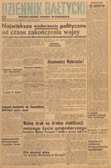 Dziennik Bałtycki 1947, nr 277 a
