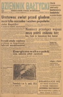Dziennik Bałtycki 1947, nr 305