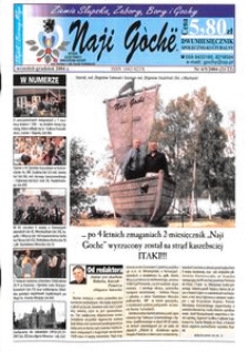 Naji Goch&euml; : dwumiesięcznik społeczno-kulturalny, 2004, nr 4-5