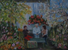 Ogr&oacute;d i dom rodzinny Gerarda Labudy w Poznaniu