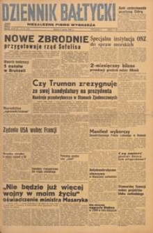 Dziennik Bałtycki, 1948, nr 65