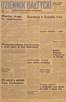 Dziennik Bałtycki, 1948, nr 100