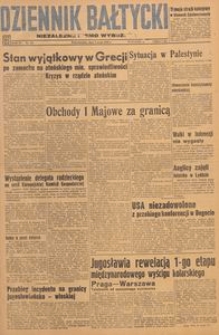 Dziennik Bałtycki, 1948, nr 121