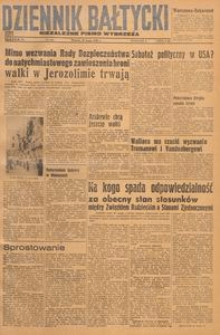 Dziennik Bałtycki, 1948, nr 142